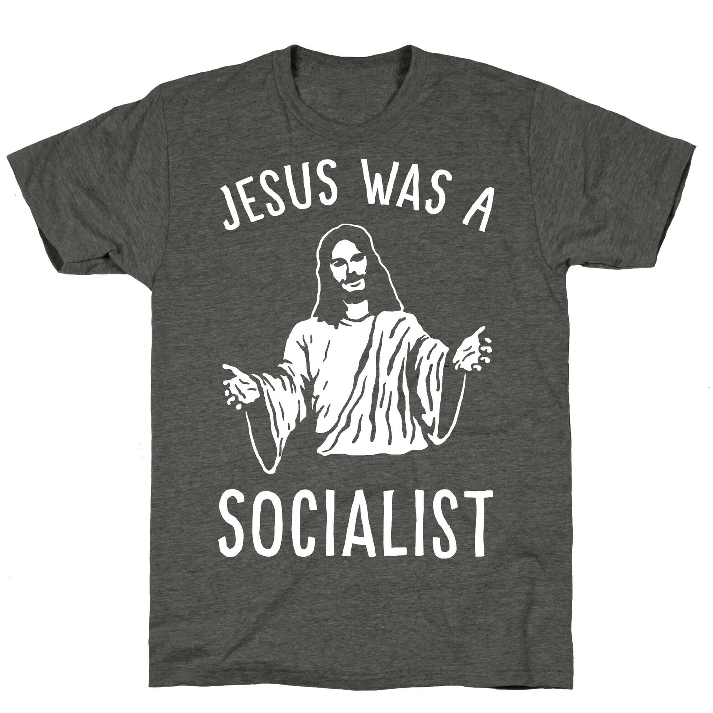 Jesus Was A Socialist Unisex Triblend Tee