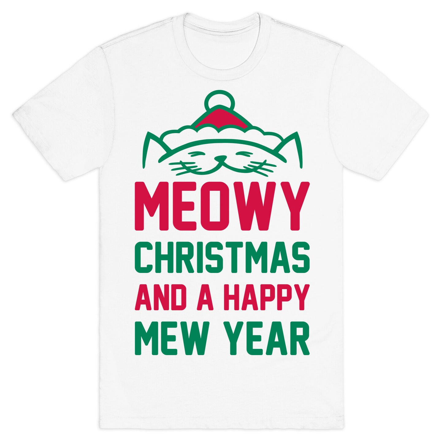 Meowy Christmas T-Shirt