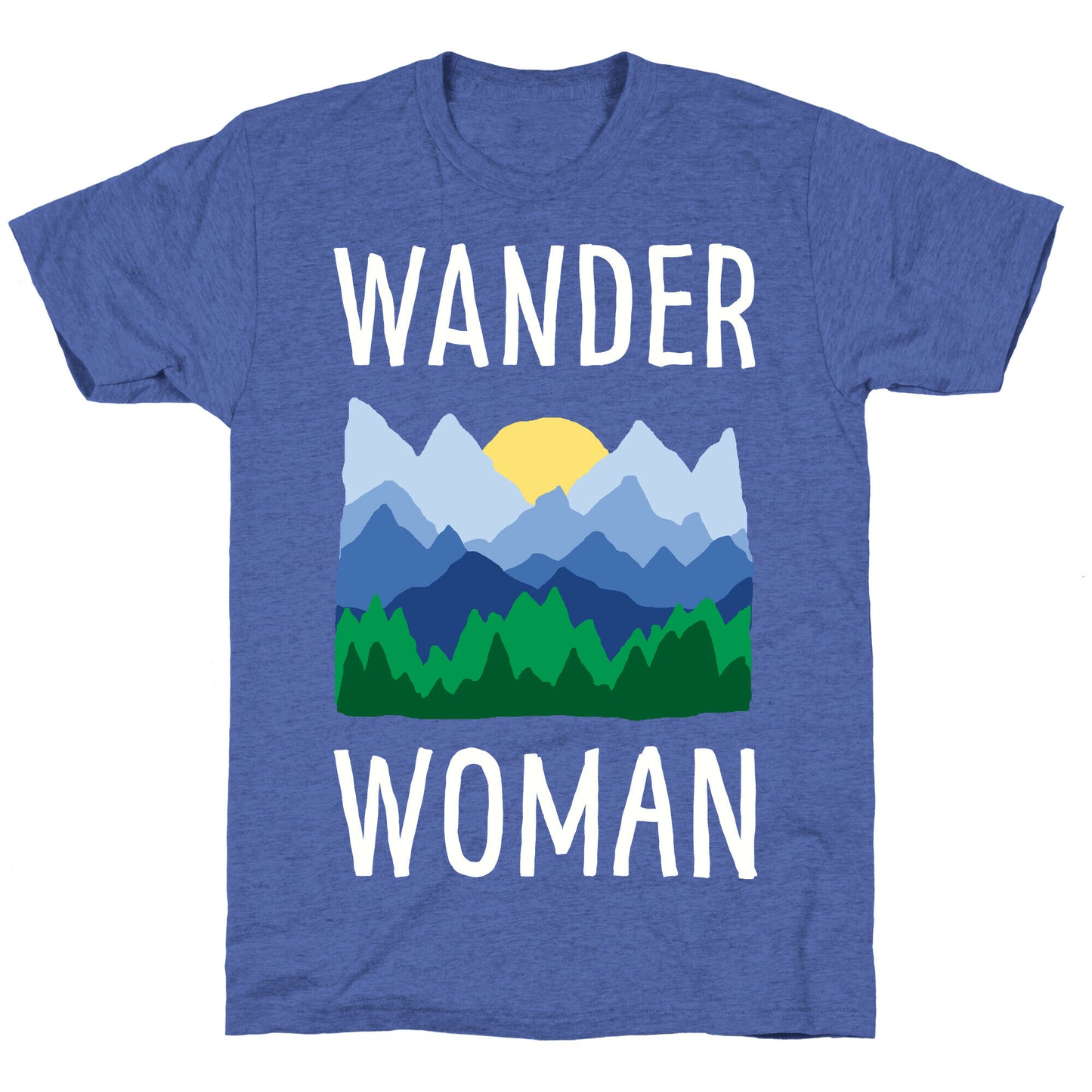 Wander Woman Unisex Triblend Tee