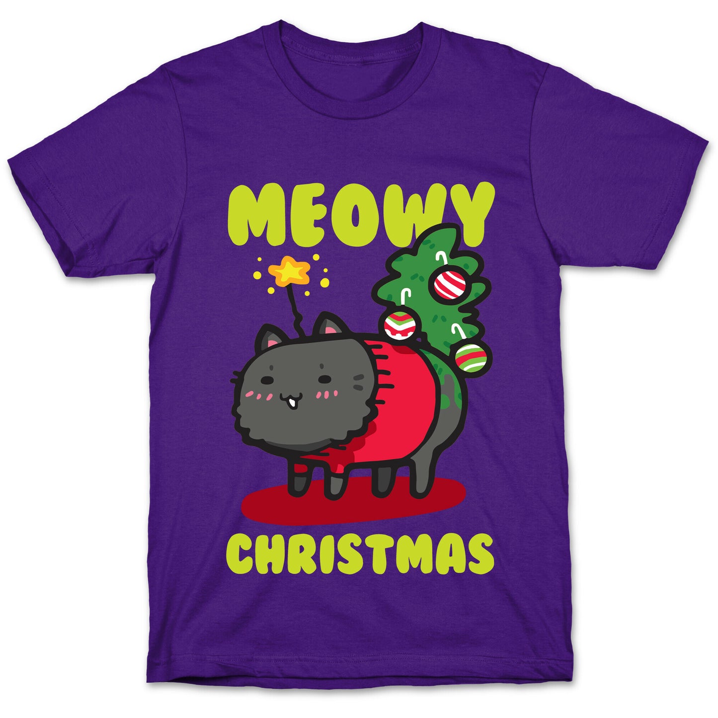 Meowy Christmas T-Shirt