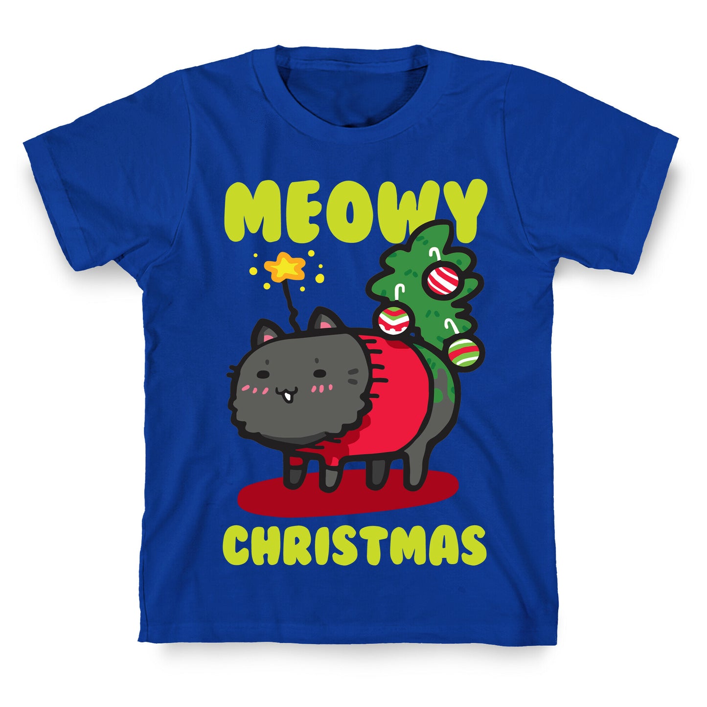 Meowy Christmas T-Shirt
