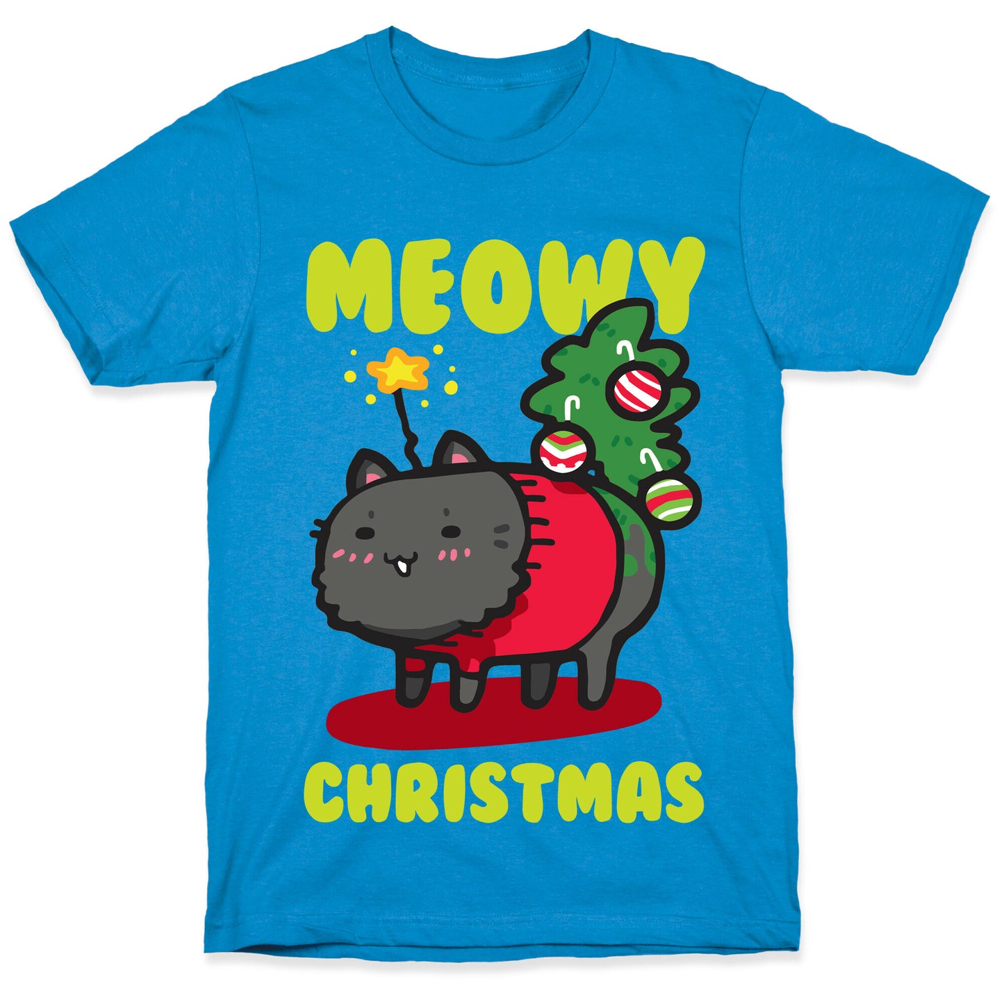 Meowy Christmas T-Shirt