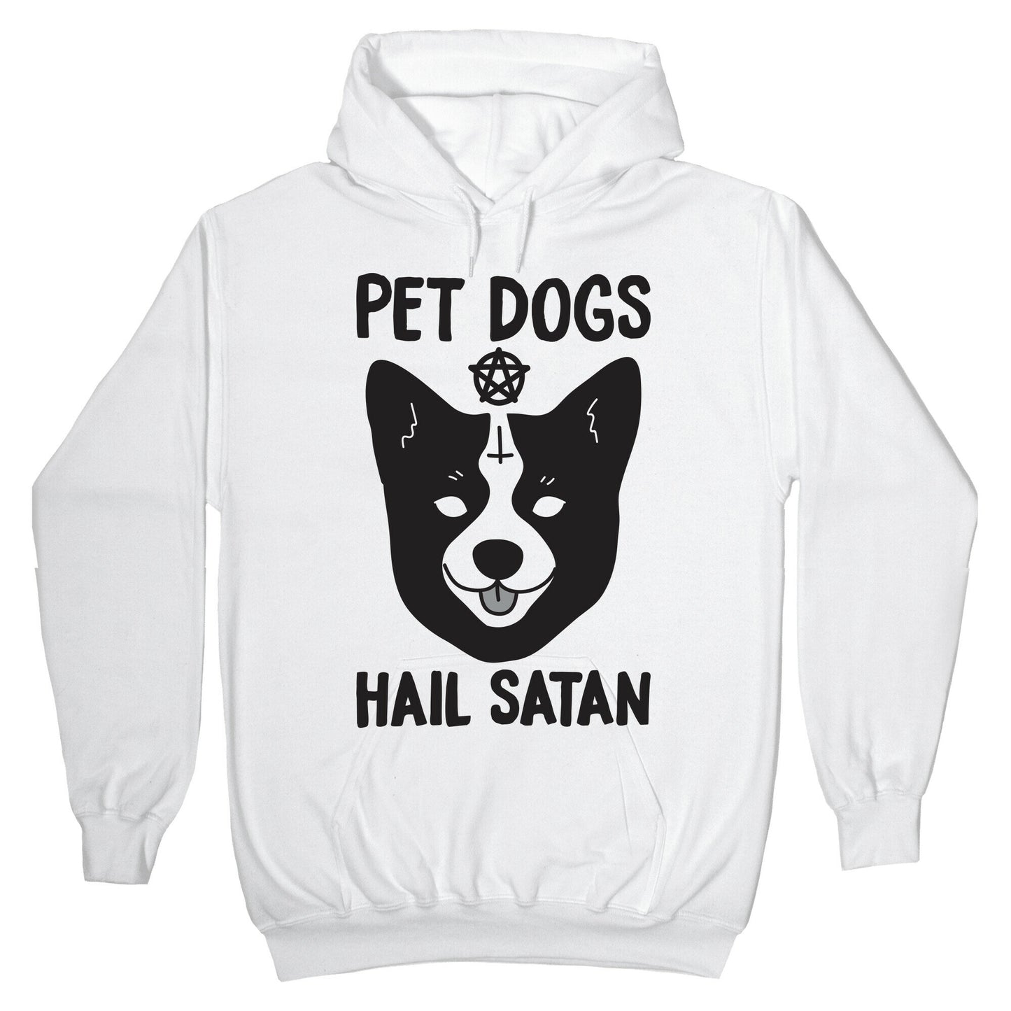 Pet Dogs Hail Satan Corgi Hoodie