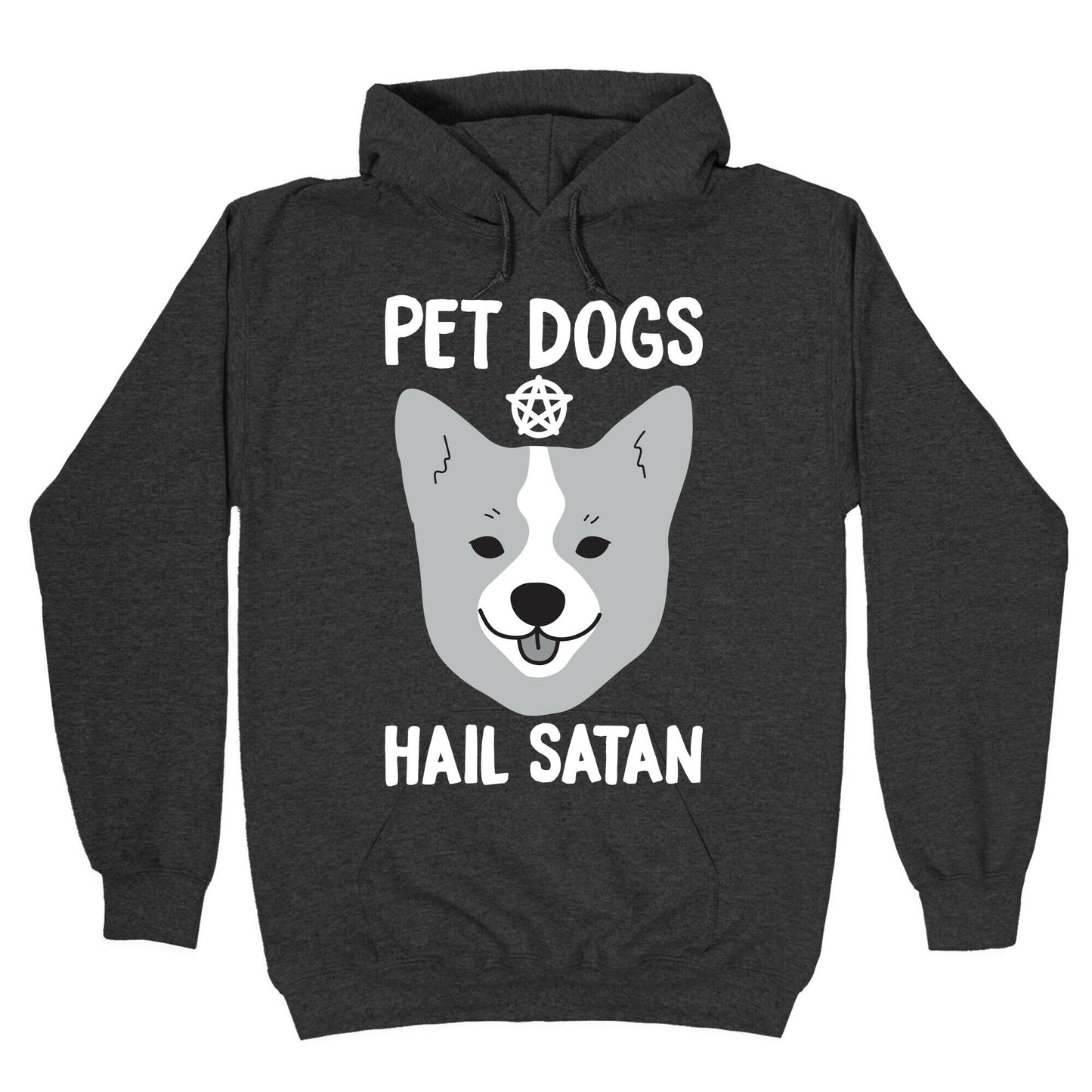 Pet Dogs Hail Satan Corgi Hoodie