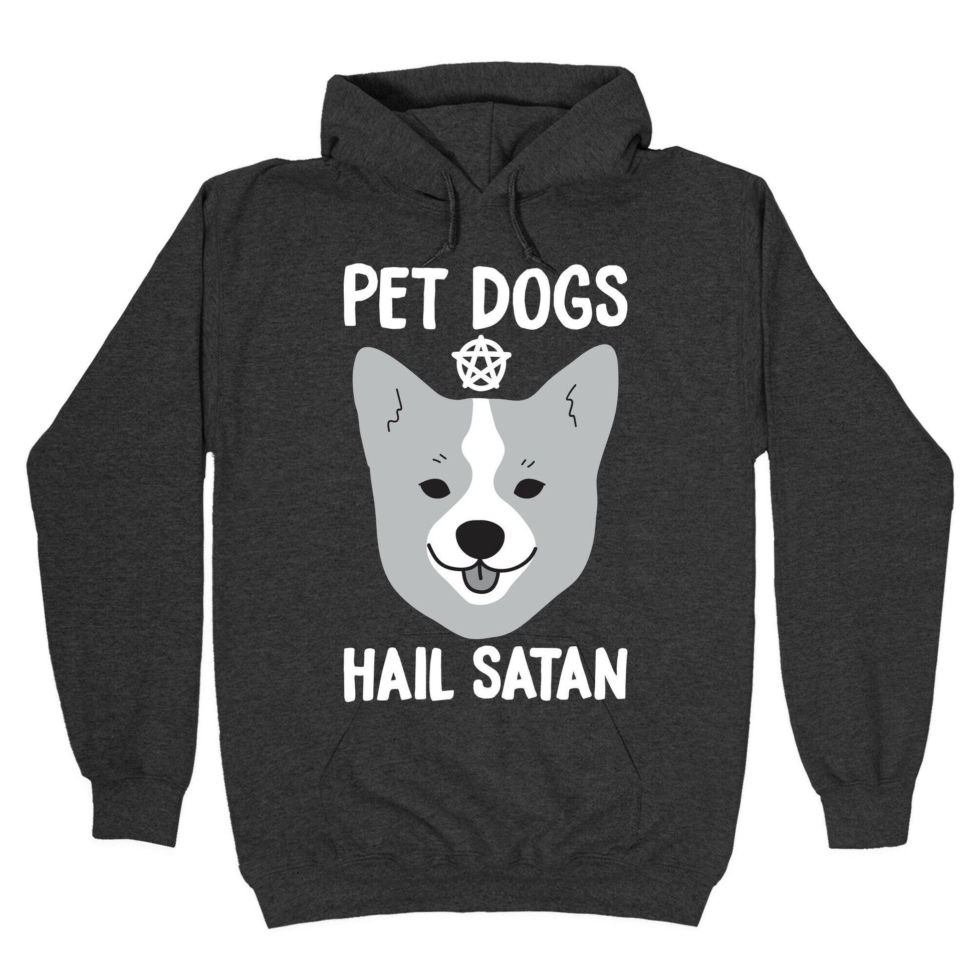 Pet Dogs Hail Satan Corgi Hoodie