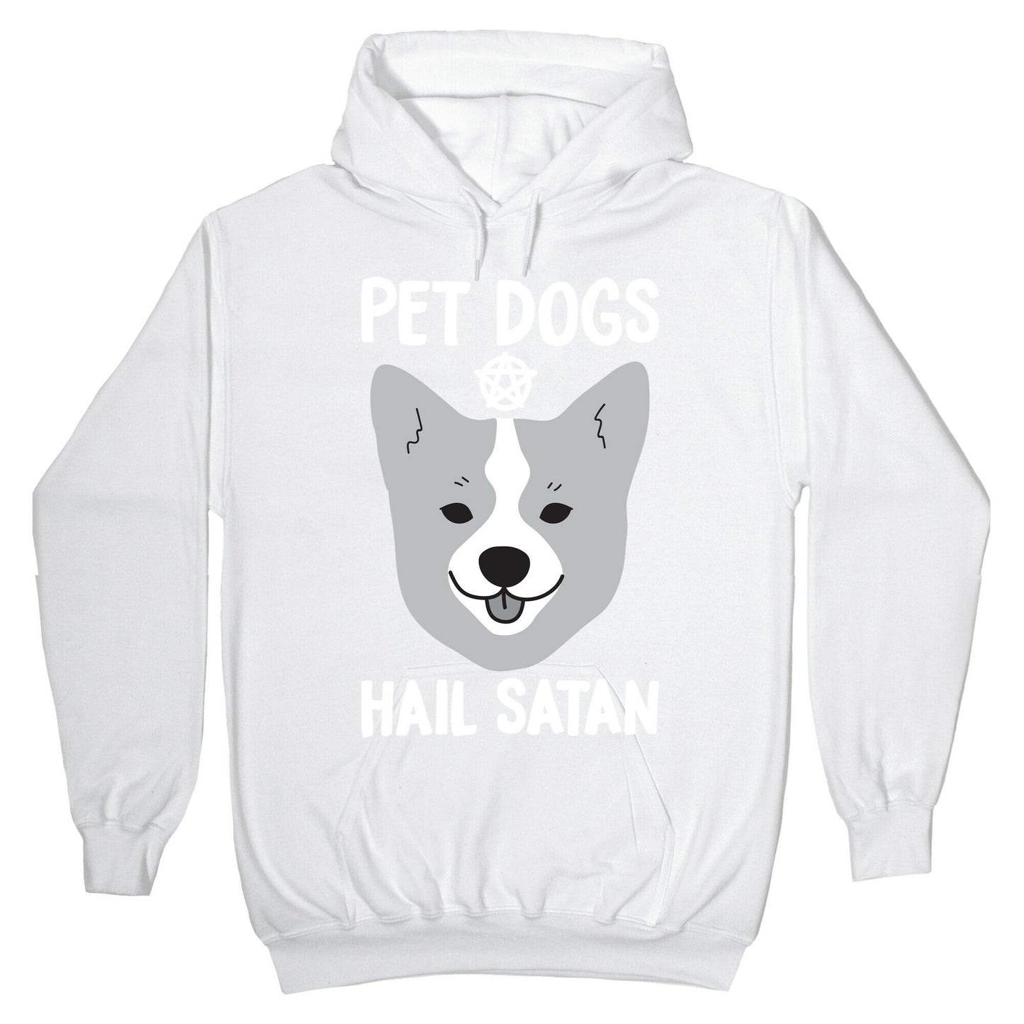 Pet Dogs Hail Satan Corgi Hoodie