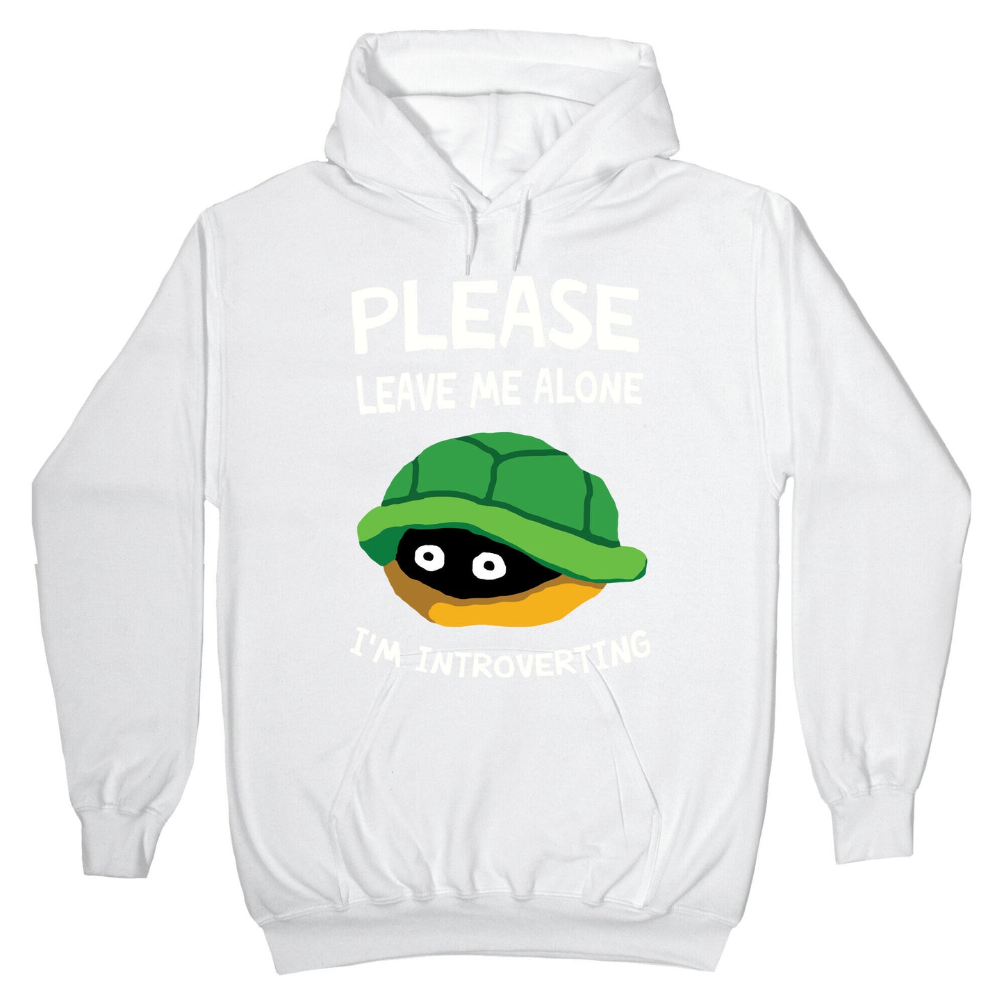 Please Leave Me Alone I'm Introverting Turtle Hoodie