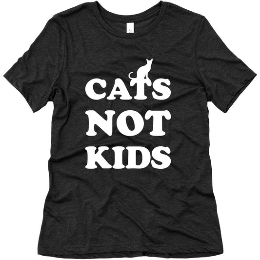 Cats Not Kids Women's Triblend Tee