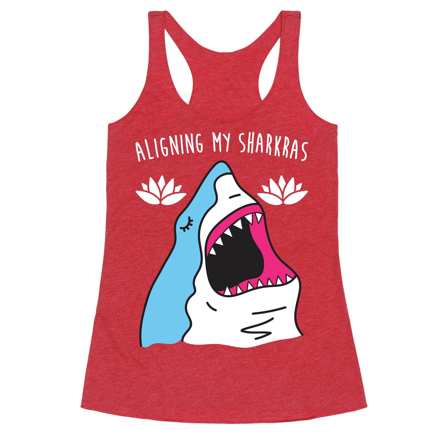 Aligning My Sharkras Racerback Tank