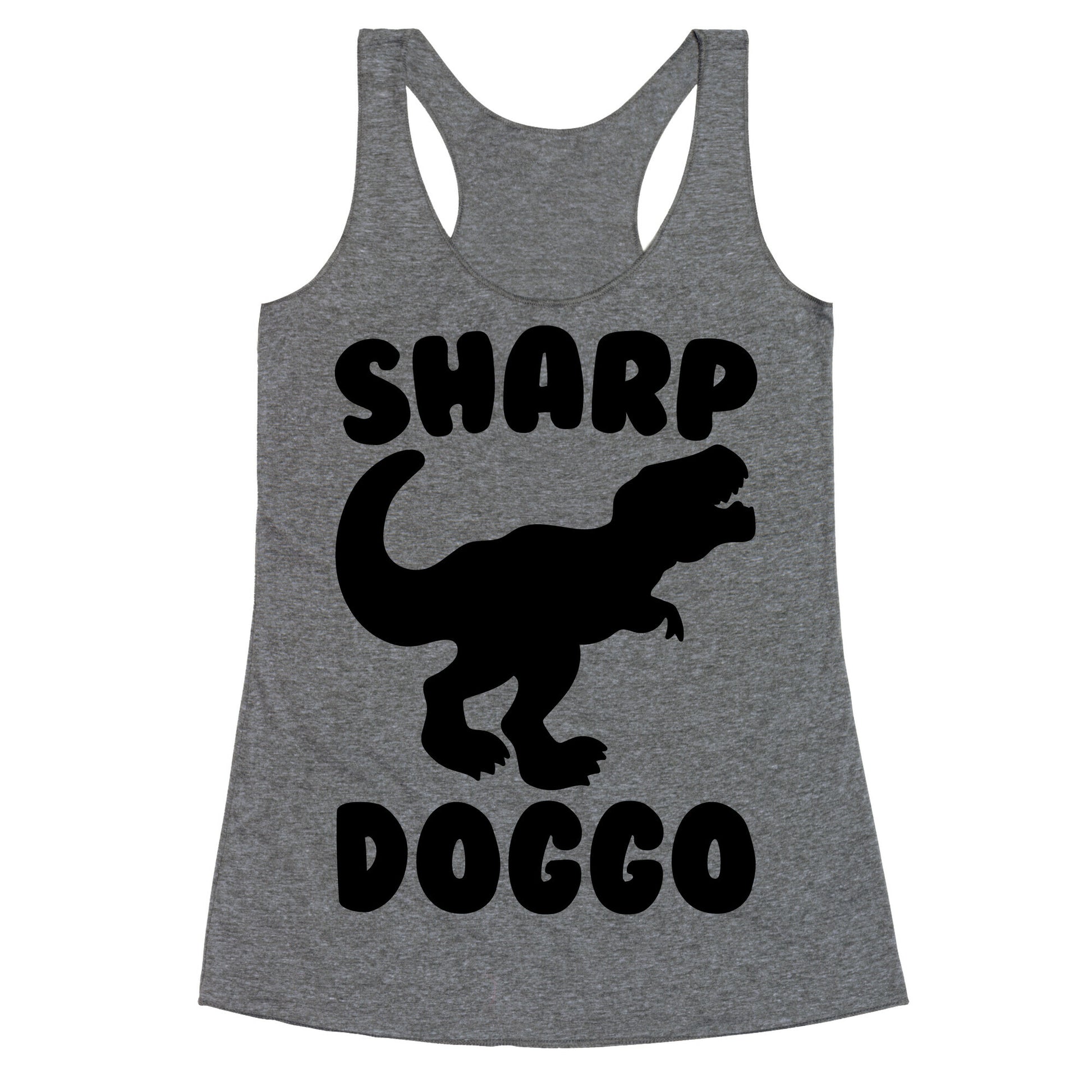 Sharp Doggo Racerback Tank