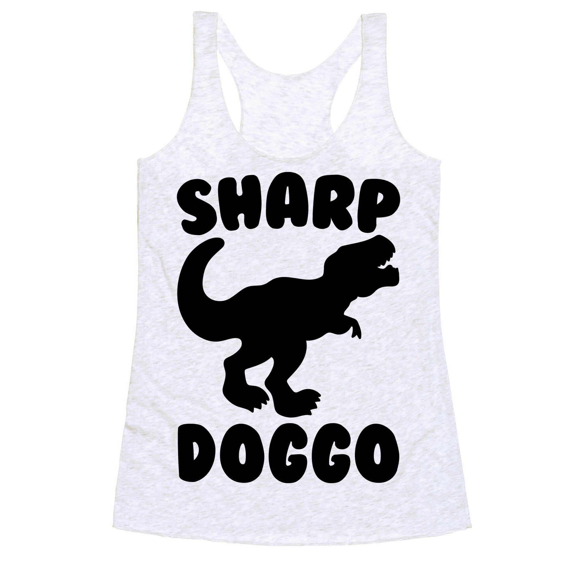Sharp Doggo Racerback Tank