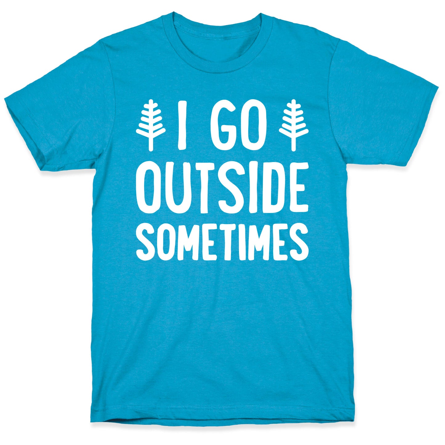 I Go Outside Sometimes Unisex Triblend Tee