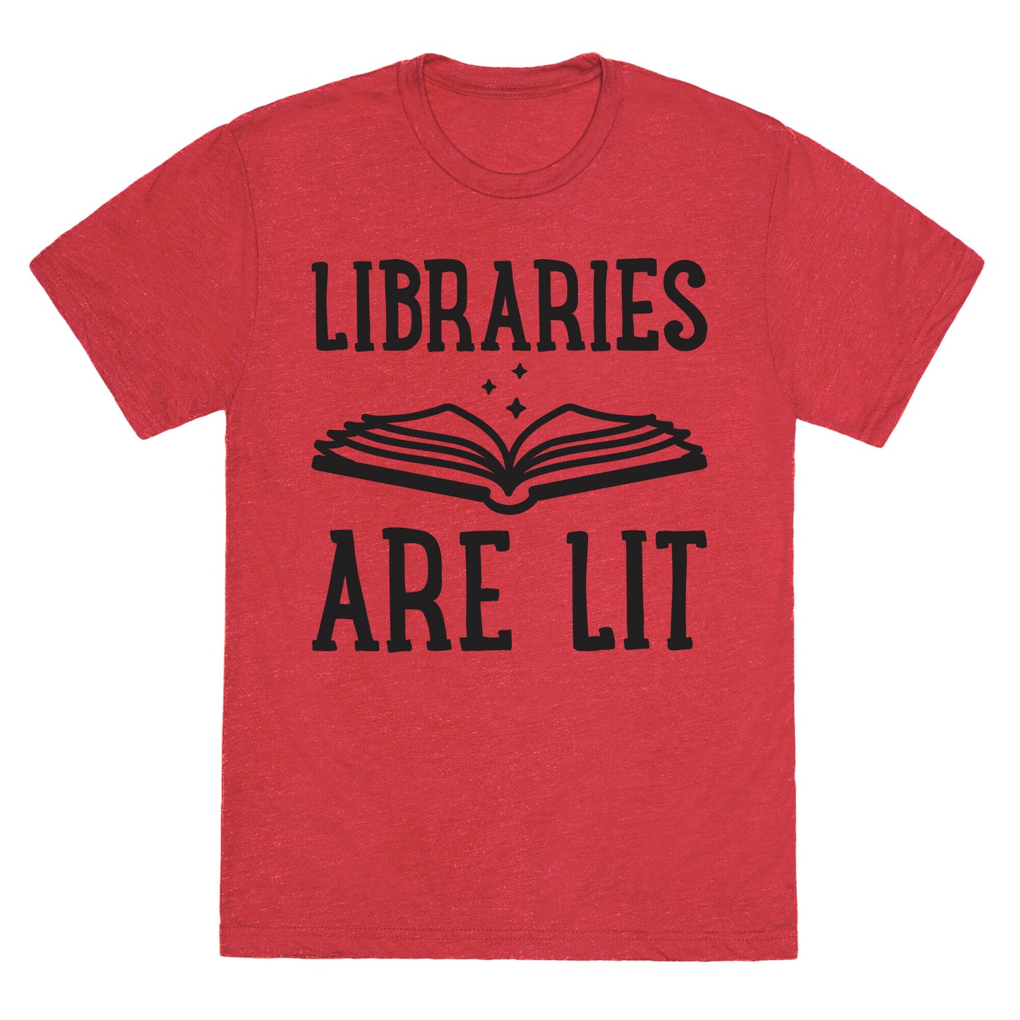Libraries Are Lit Unisex Triblend Tee