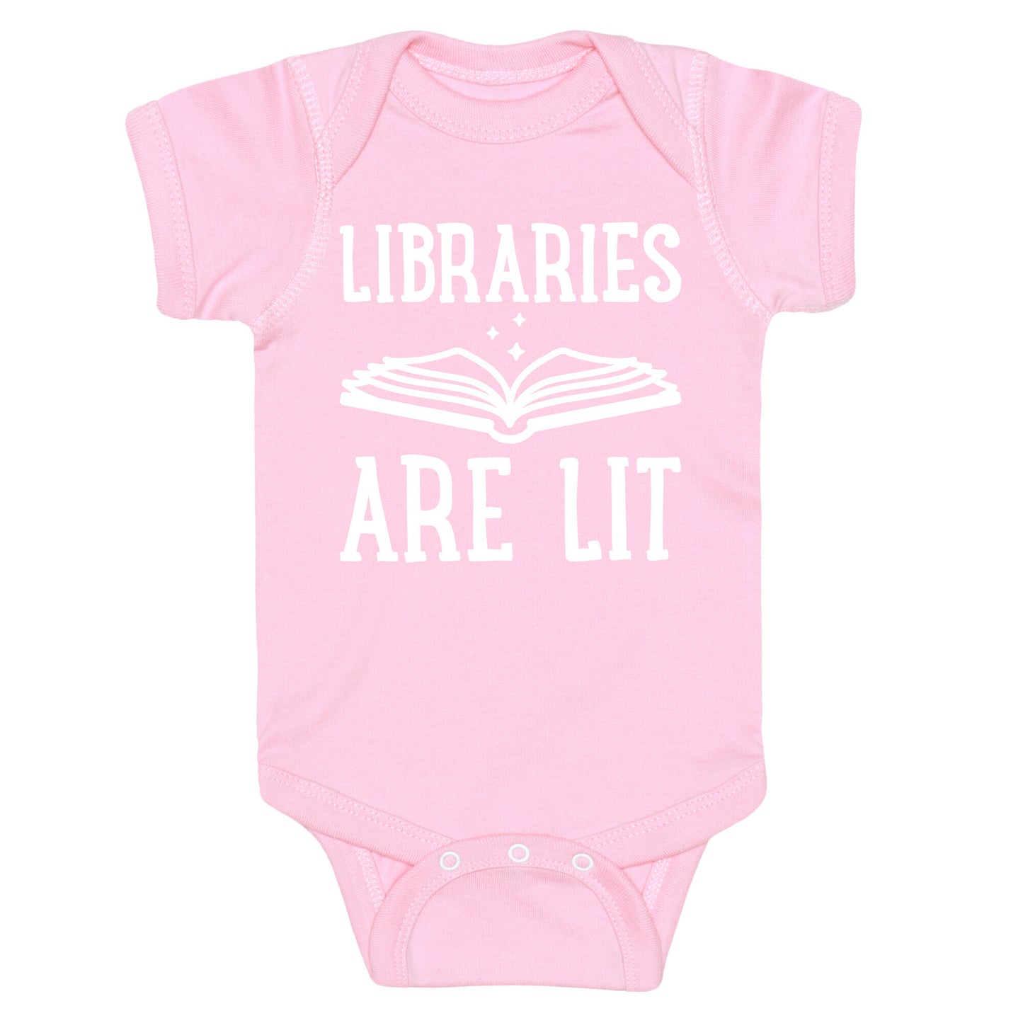 Libraries Are Lit Baby One Piece