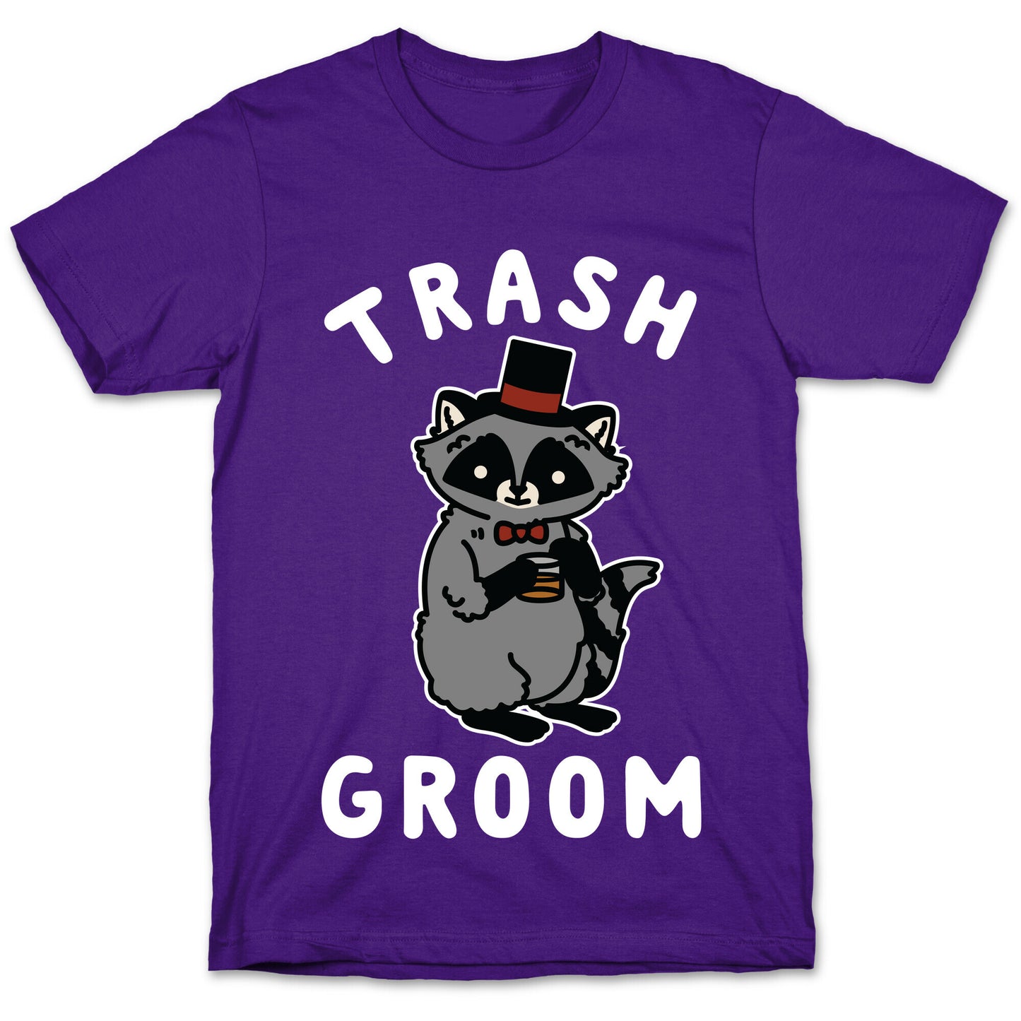 Trash Groom Raccoon Bachelor Party T-Shirt