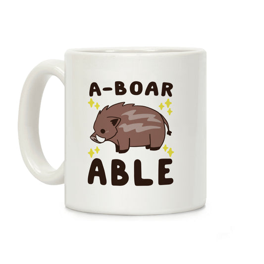 A-boarable - Boar Coffee Mug