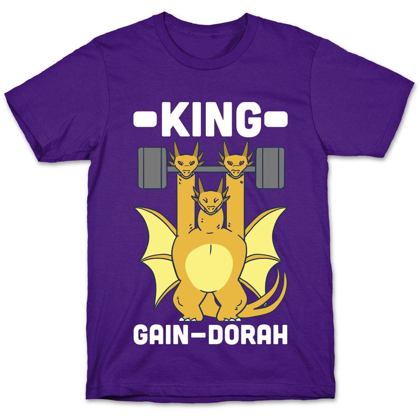 King Gain-dorah - King Ghidorah T-Shirt