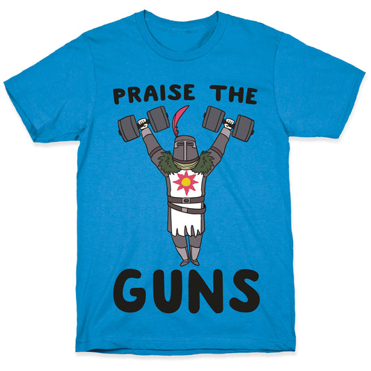 Praise the Guns - Dark Souls T-Shirt