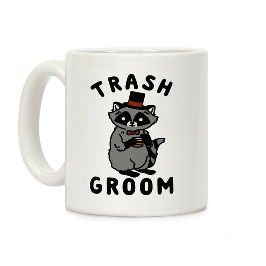 Trash Groom Raccoon Bachelor Party Coffee Mug
