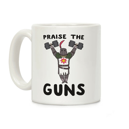 Praise the Guns - Dark Souls Coffee Mug