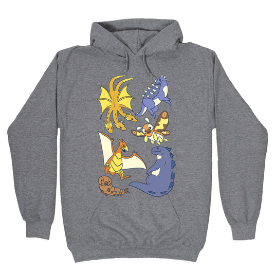 Godzilla and Friends Hoodie
