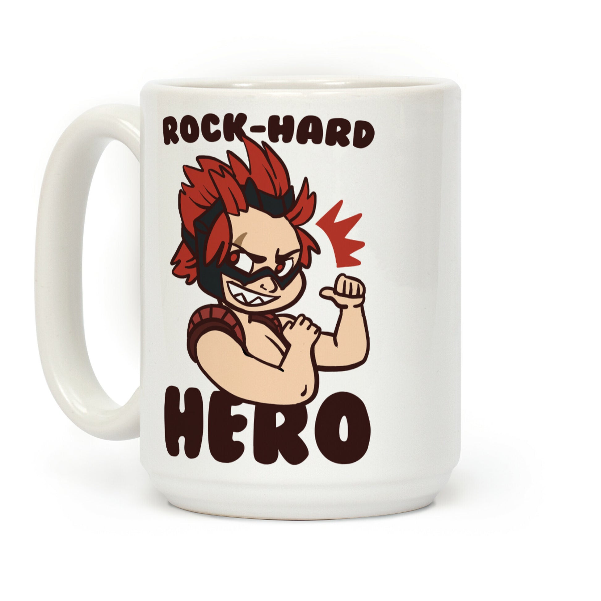 Rock-Hard Hero - Kirishima Coffee Mug