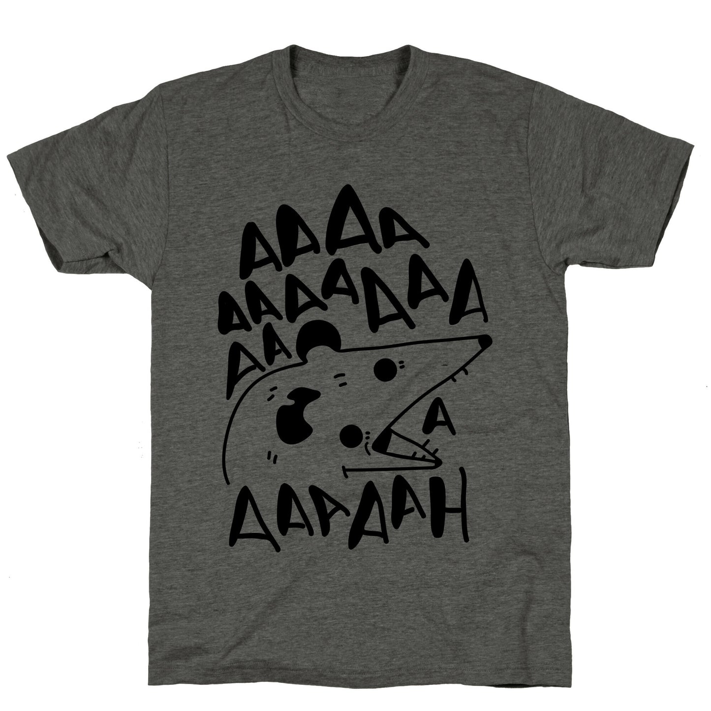 Screaming Possum Unisex Triblend Tee