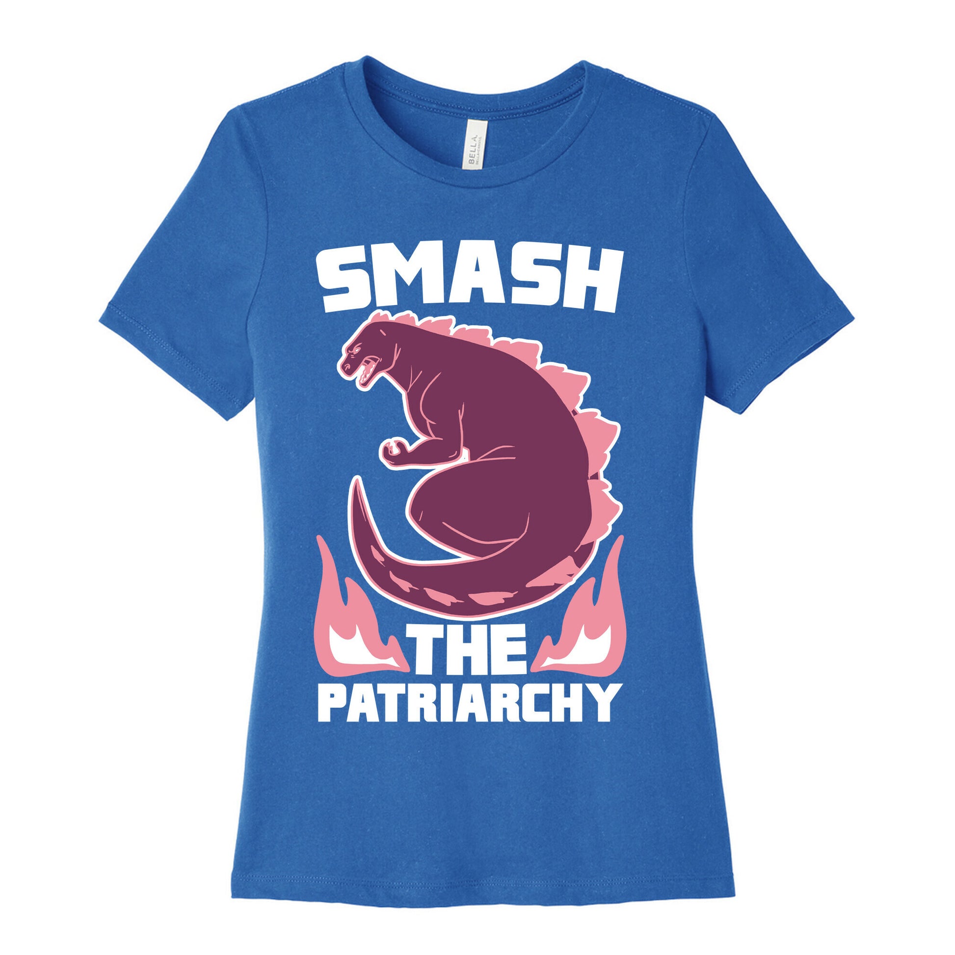 Smash the Patriarchy - Godzilla Women's Cotton Tee
