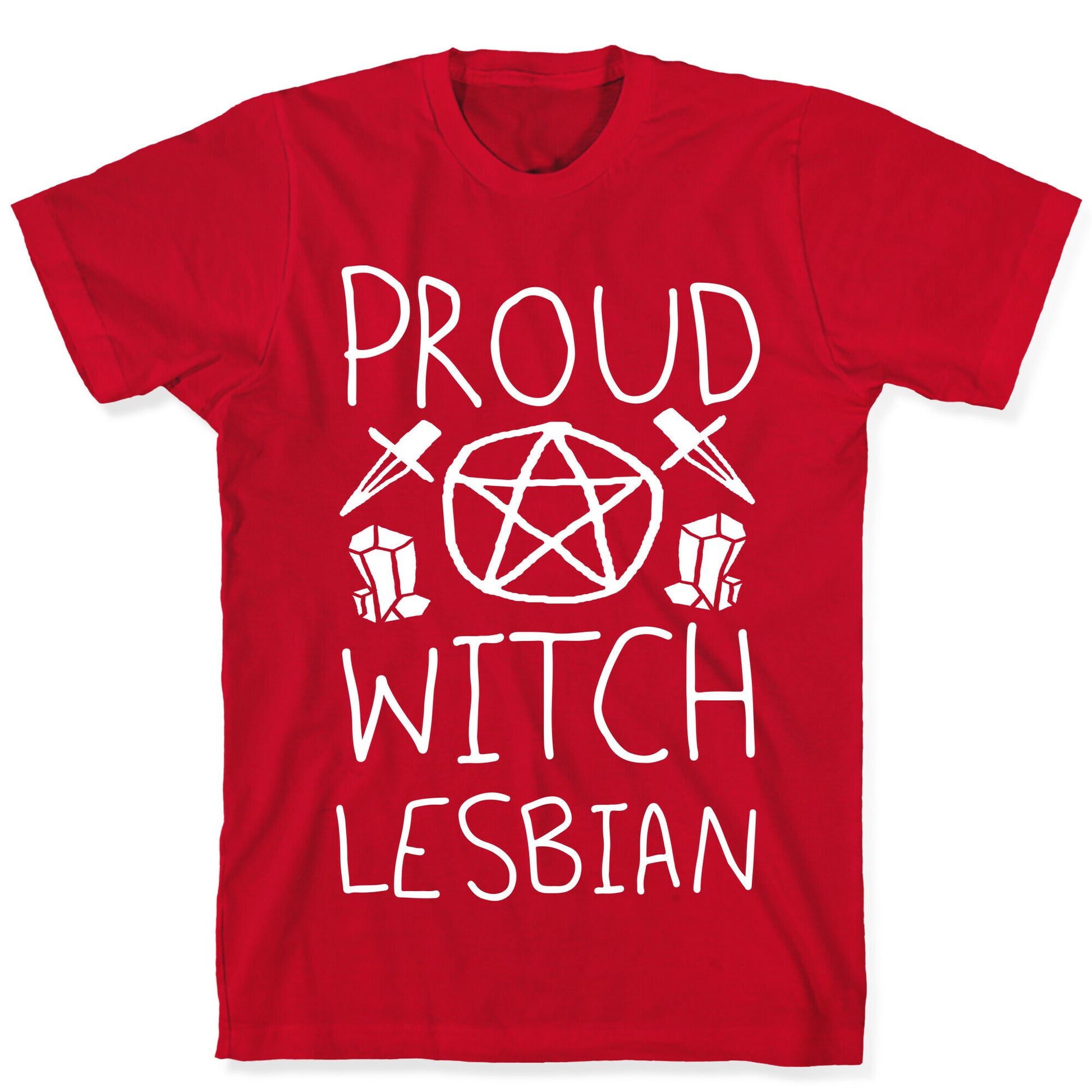 Proud Witch Lesbian T-Shirt