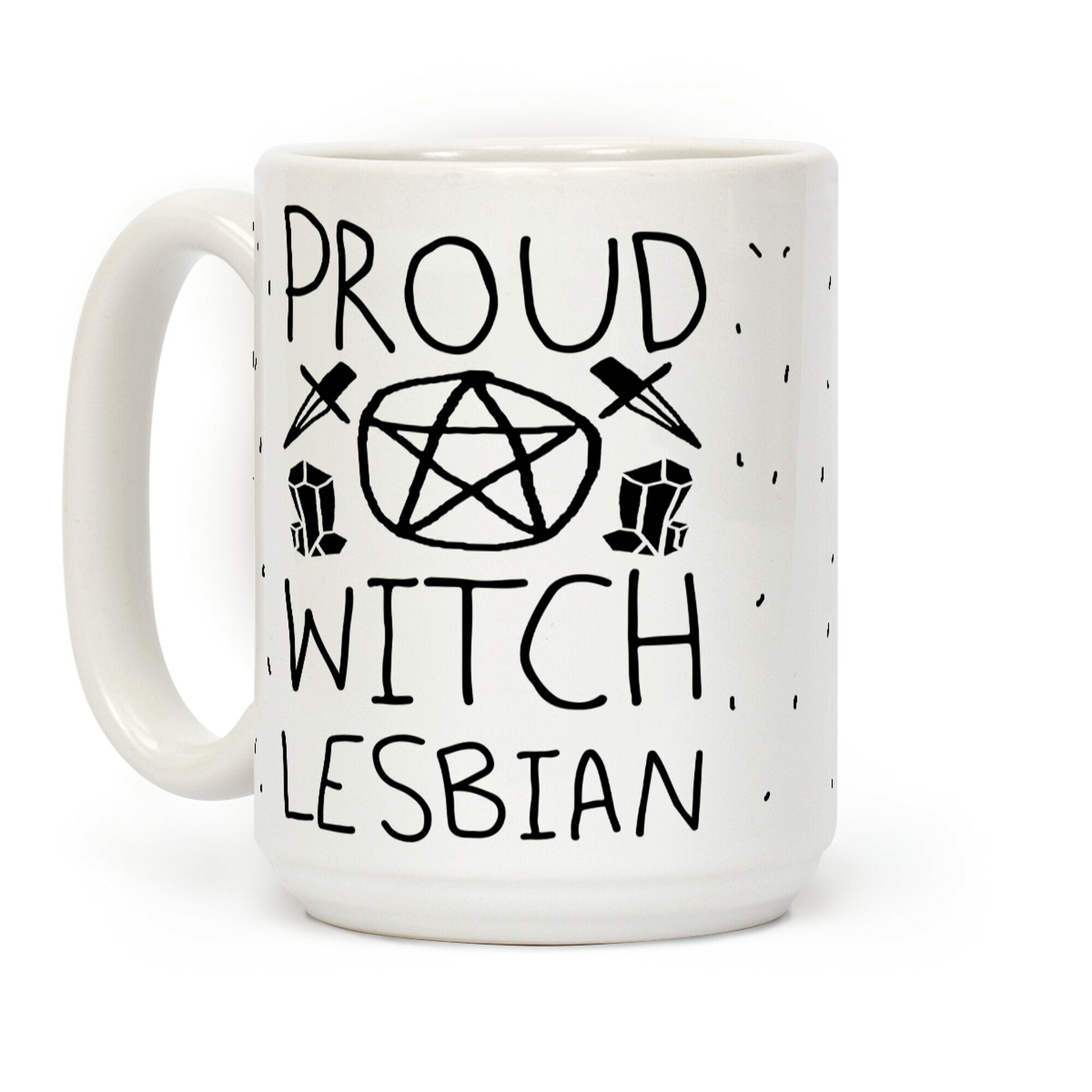 Proud Witch Lesbian Coffee Mug