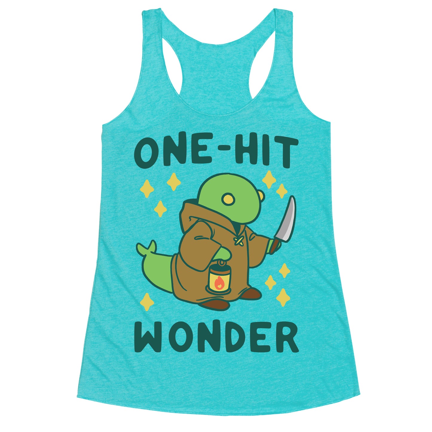 One Hit Wonder - Tonberry Racerback Tank