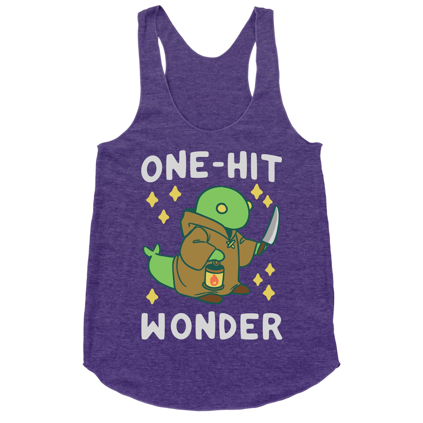 One Hit Wonder - Tonberry Racerback Tank