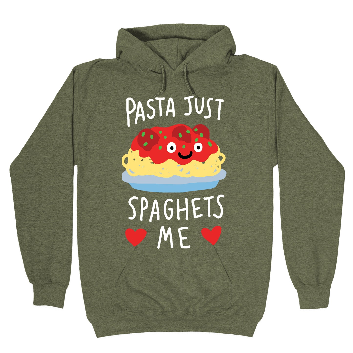Pasta Just Spaghets Me Hoodie