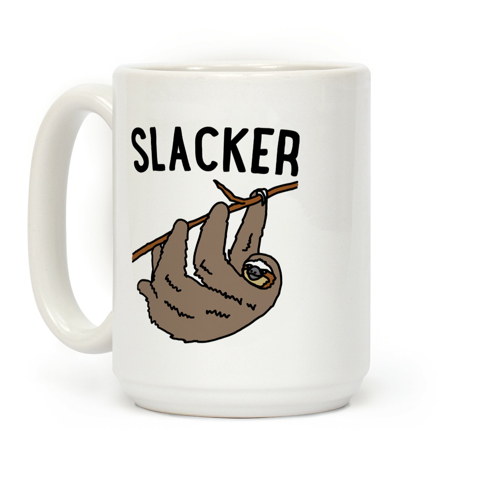 Slacker Sloth Coffee Mug