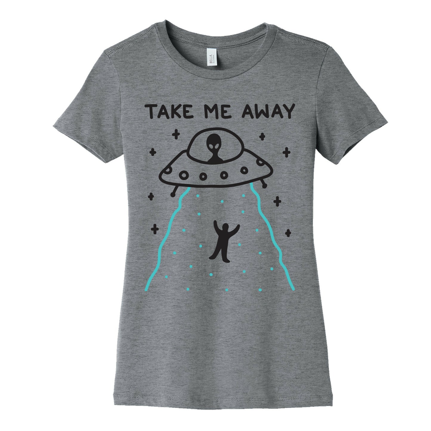 Take Me Away UFO Women's Cotton Tee
