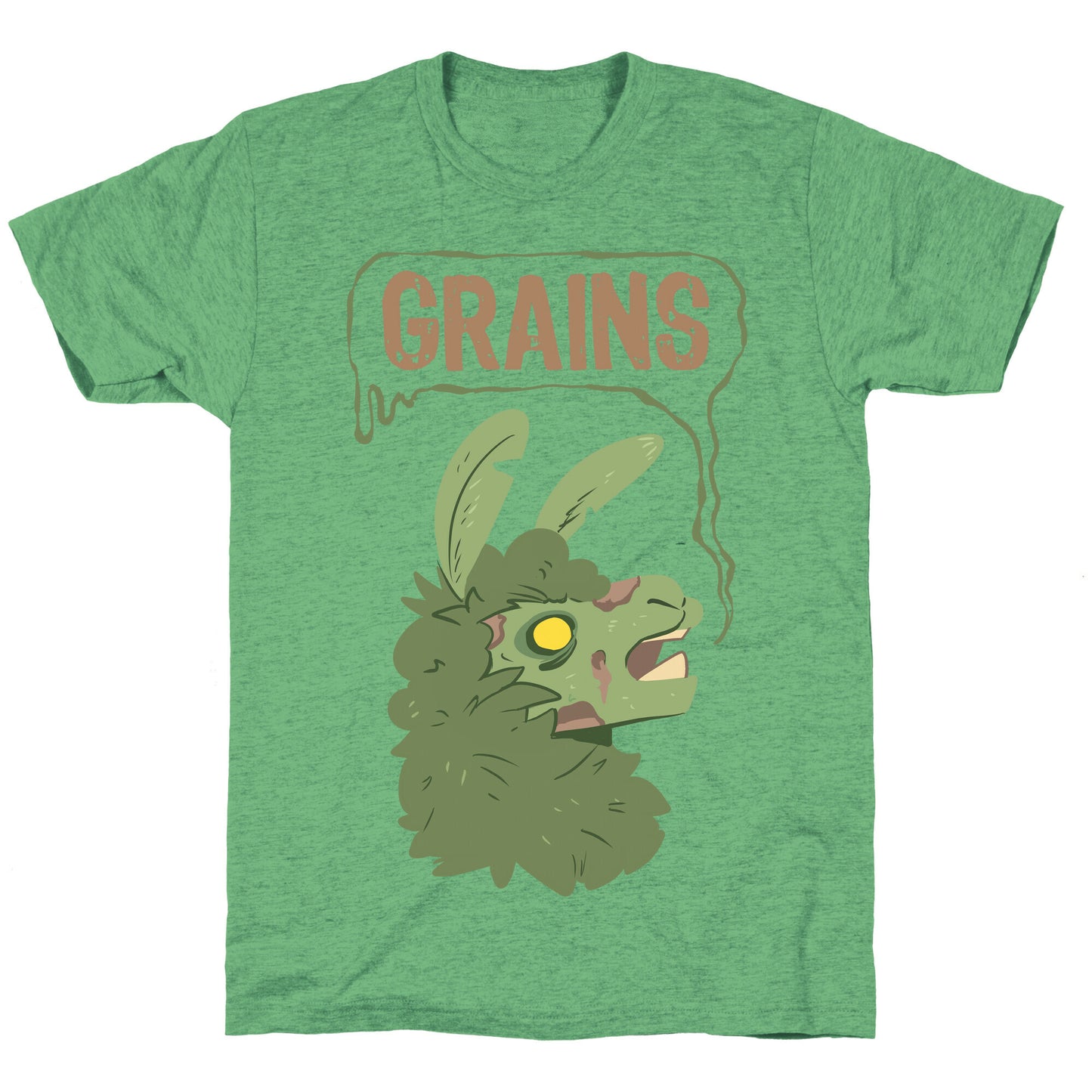 Zombie Llama Unisex Triblend Tee