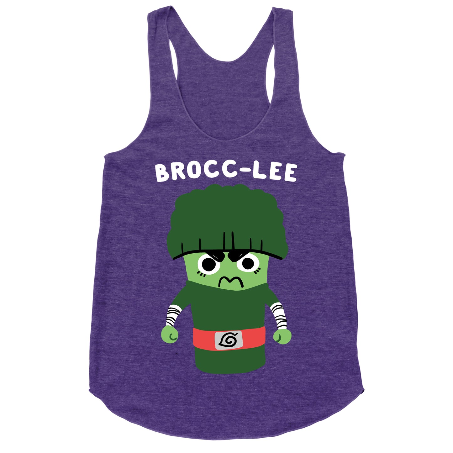 Brocc-Lee - Rock Lee Racerback Tank