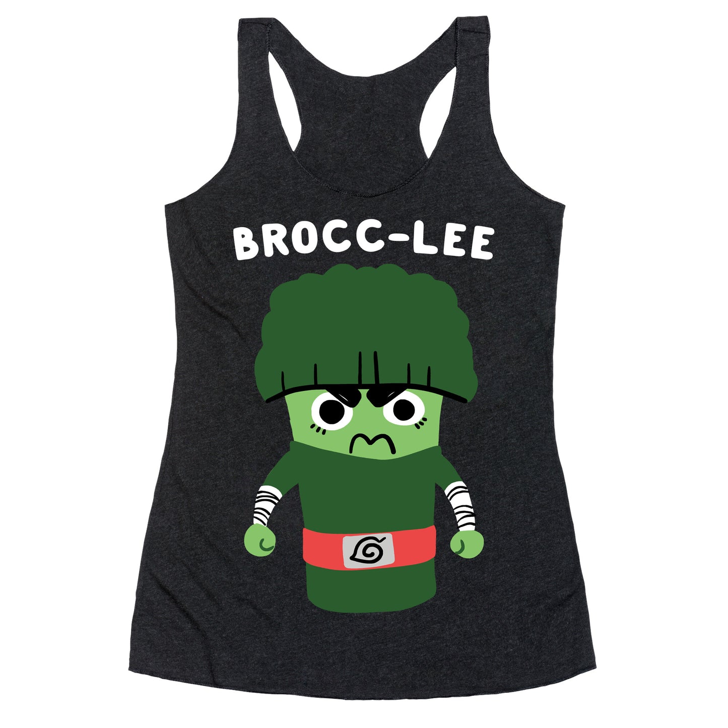 Brocc-Lee - Rock Lee Racerback Tank