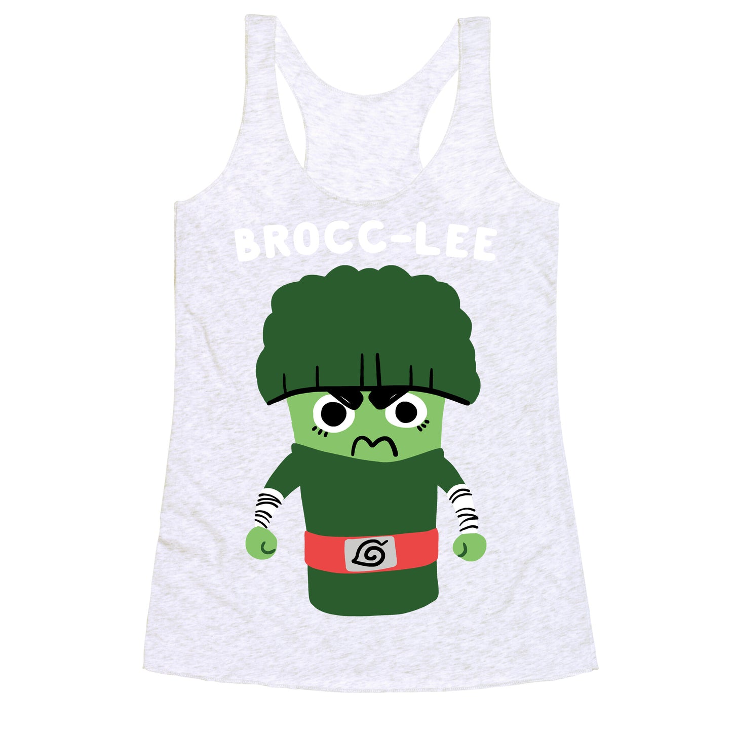 Brocc-Lee - Rock Lee Racerback Tank
