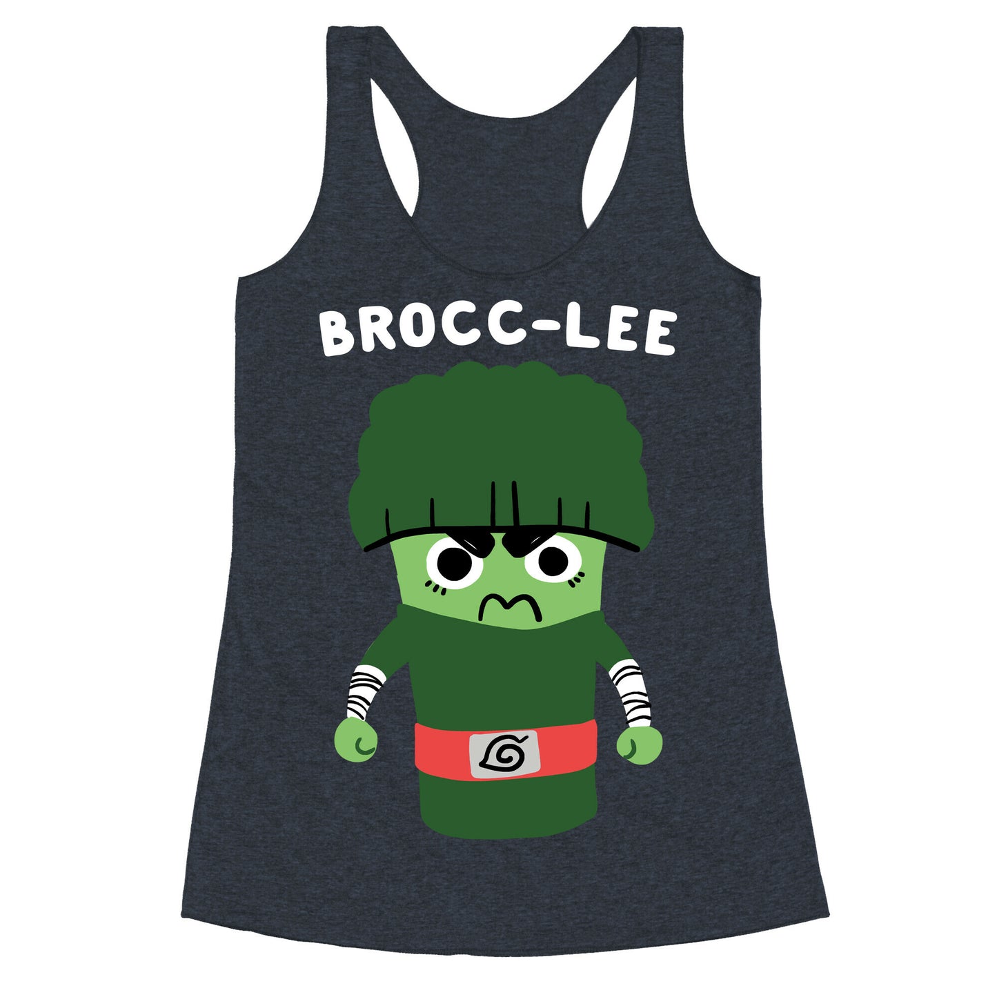 Brocc-Lee - Rock Lee Racerback Tank