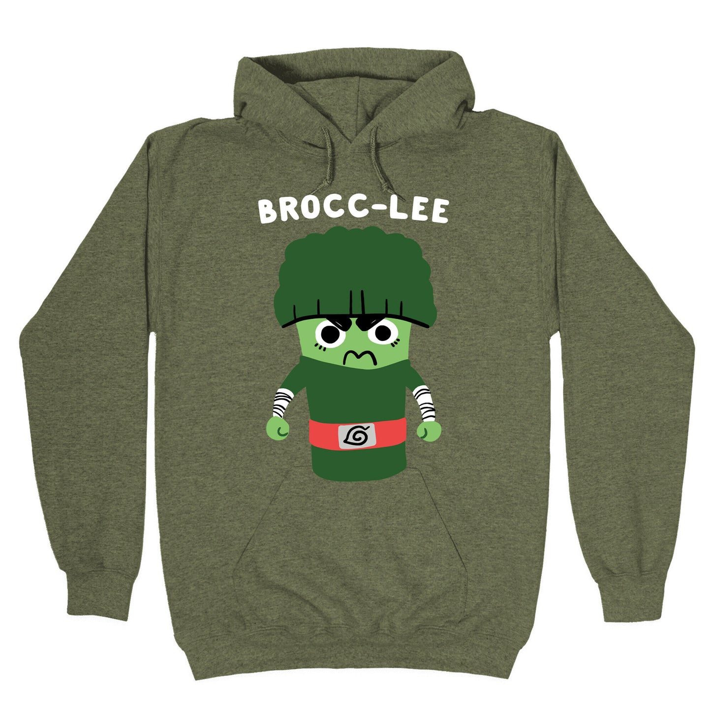 Brocc-Lee - Rock Lee Hoodie