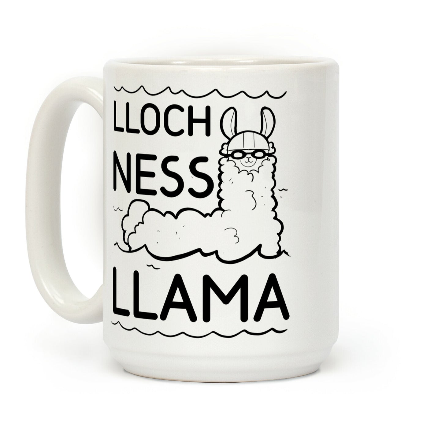 Loch Ness Llama Coffee Mug