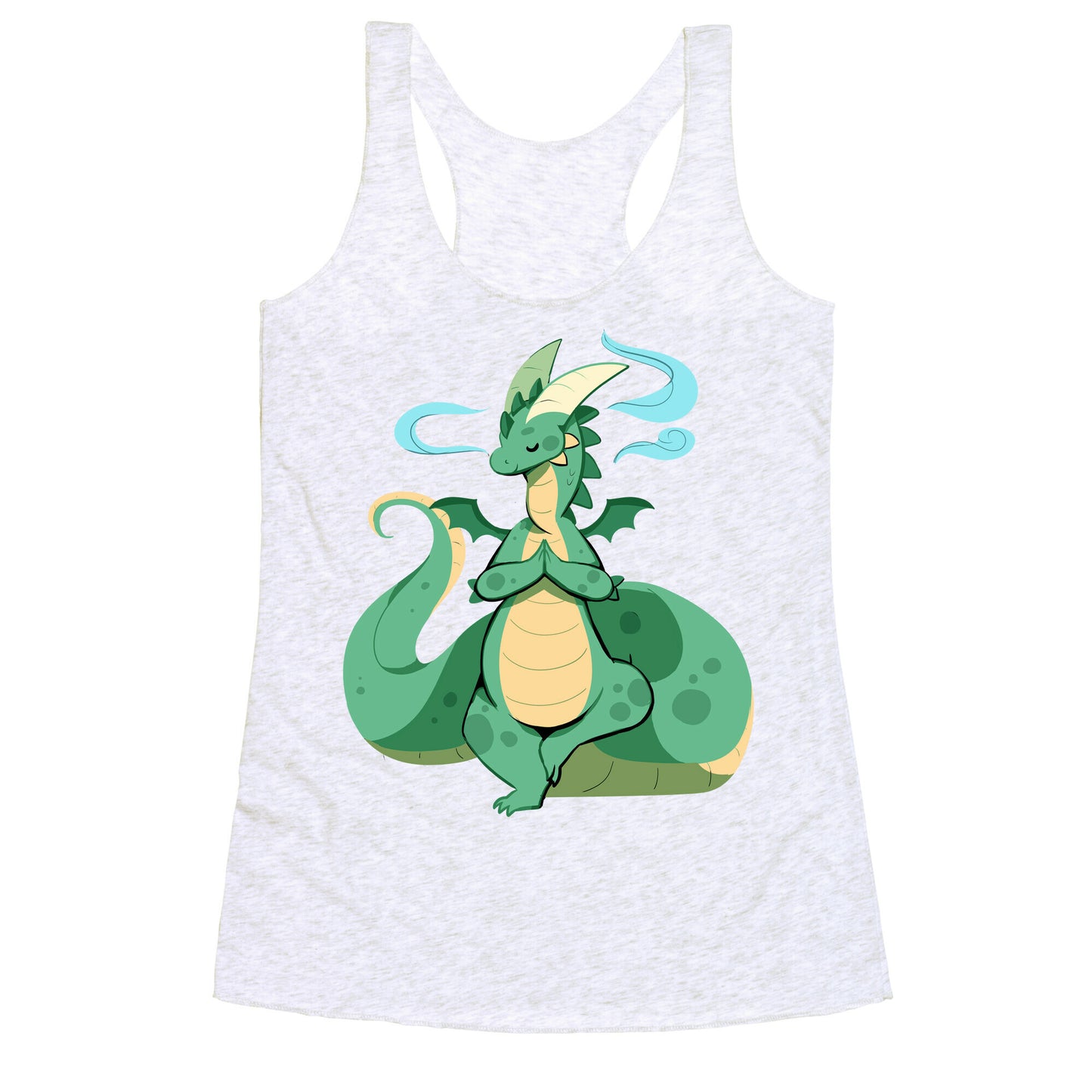 Dragon At Peace Racerback Tank