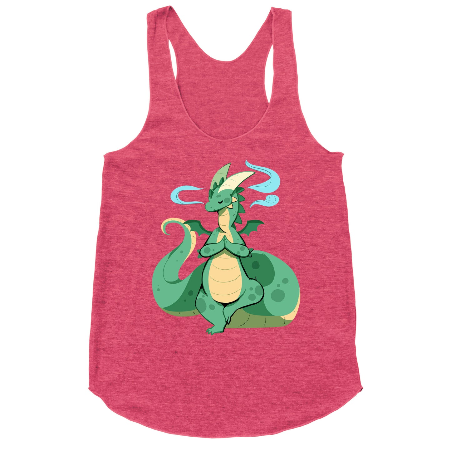 Dragon At Peace Racerback Tank