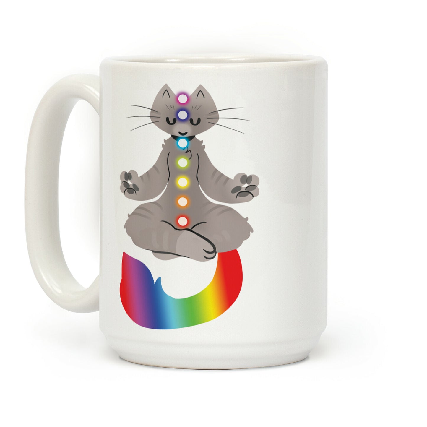 Chakra Cat Coffee Mug