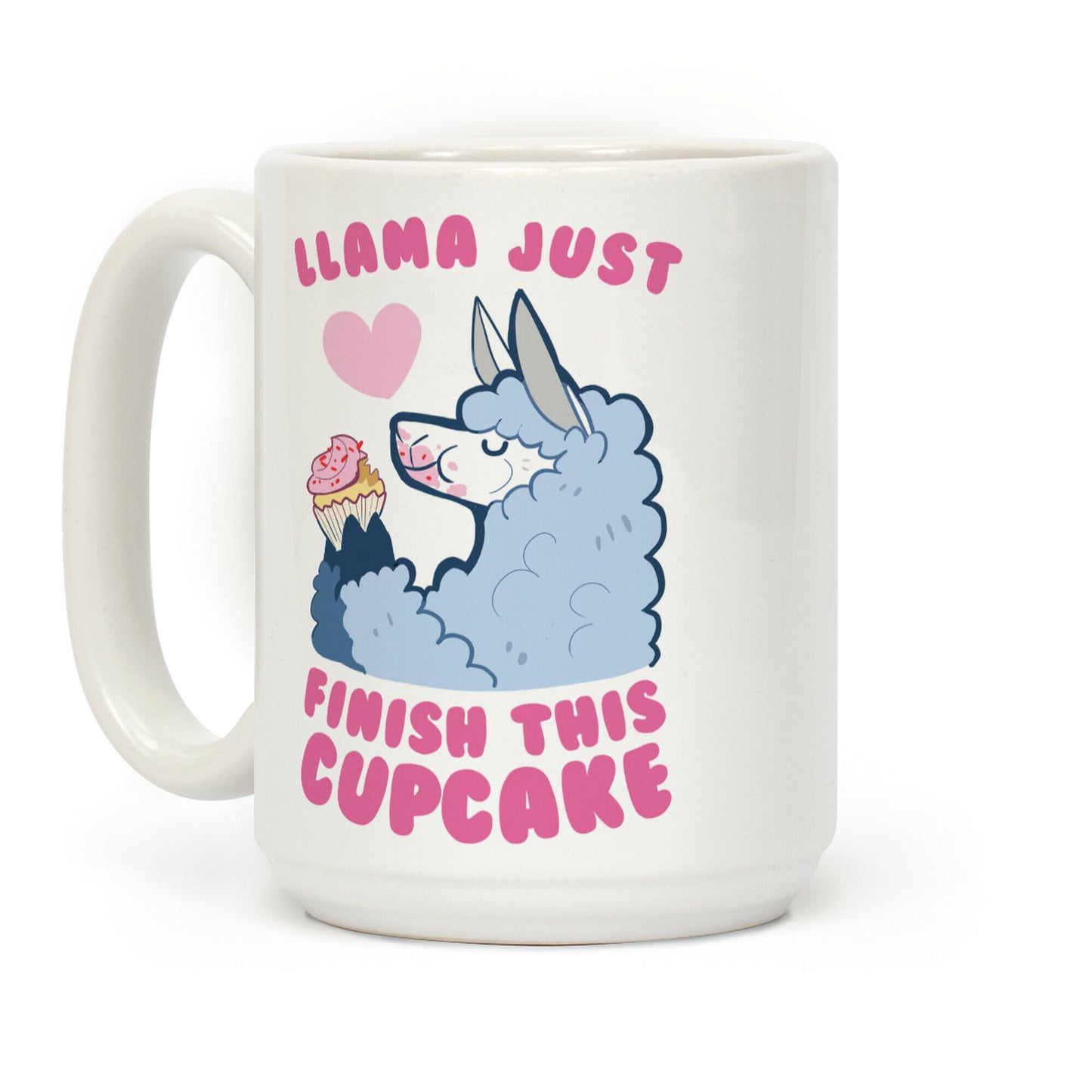 Llama Just Finish This Cupcake Coffee Mug