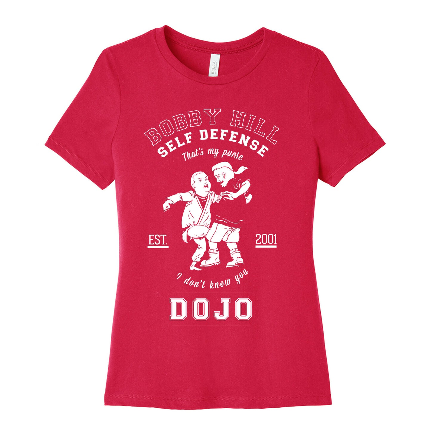 Bobby Hill Self Defense Dojo Women's Cotton Tee