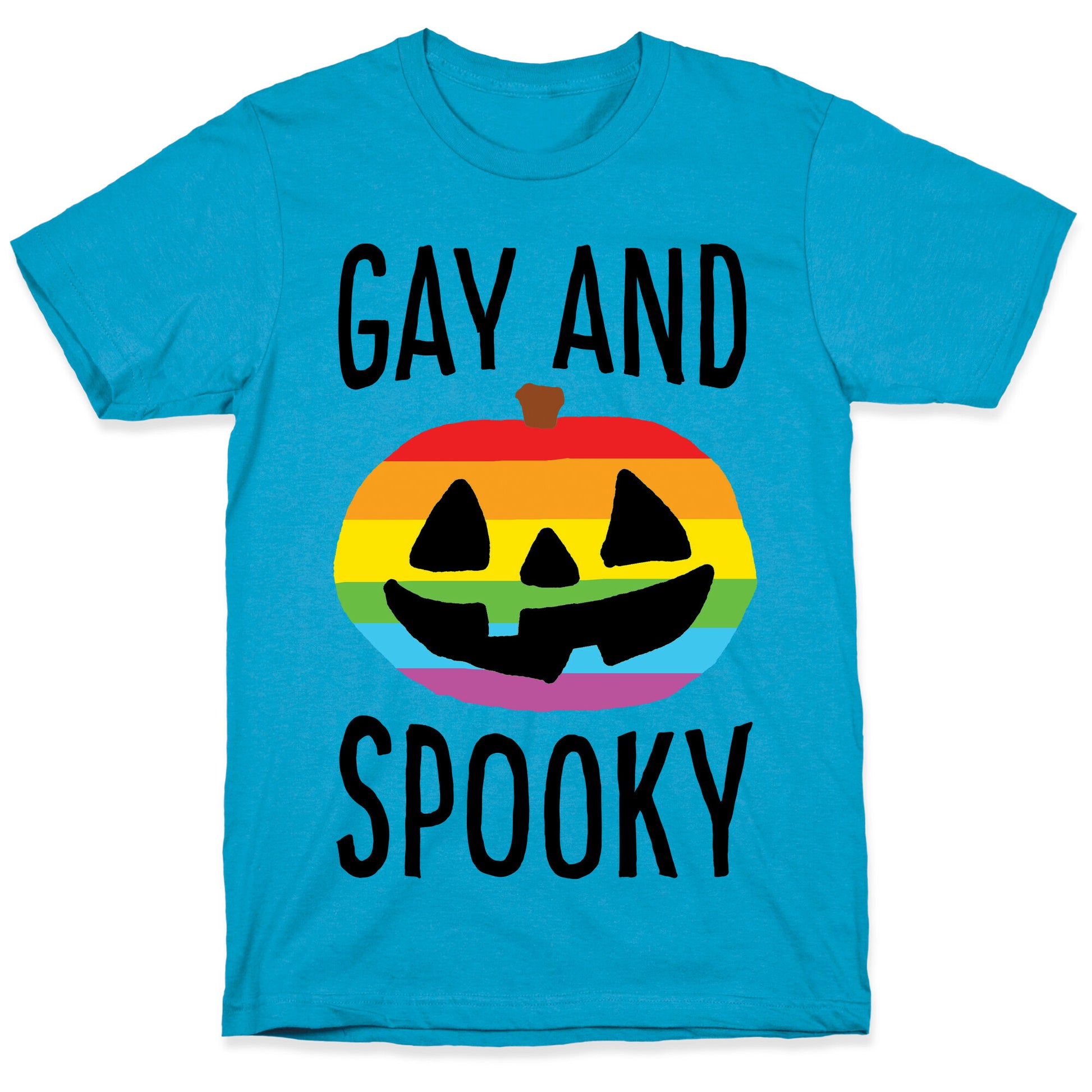 Gay And Spooky Unisex Triblend Tee