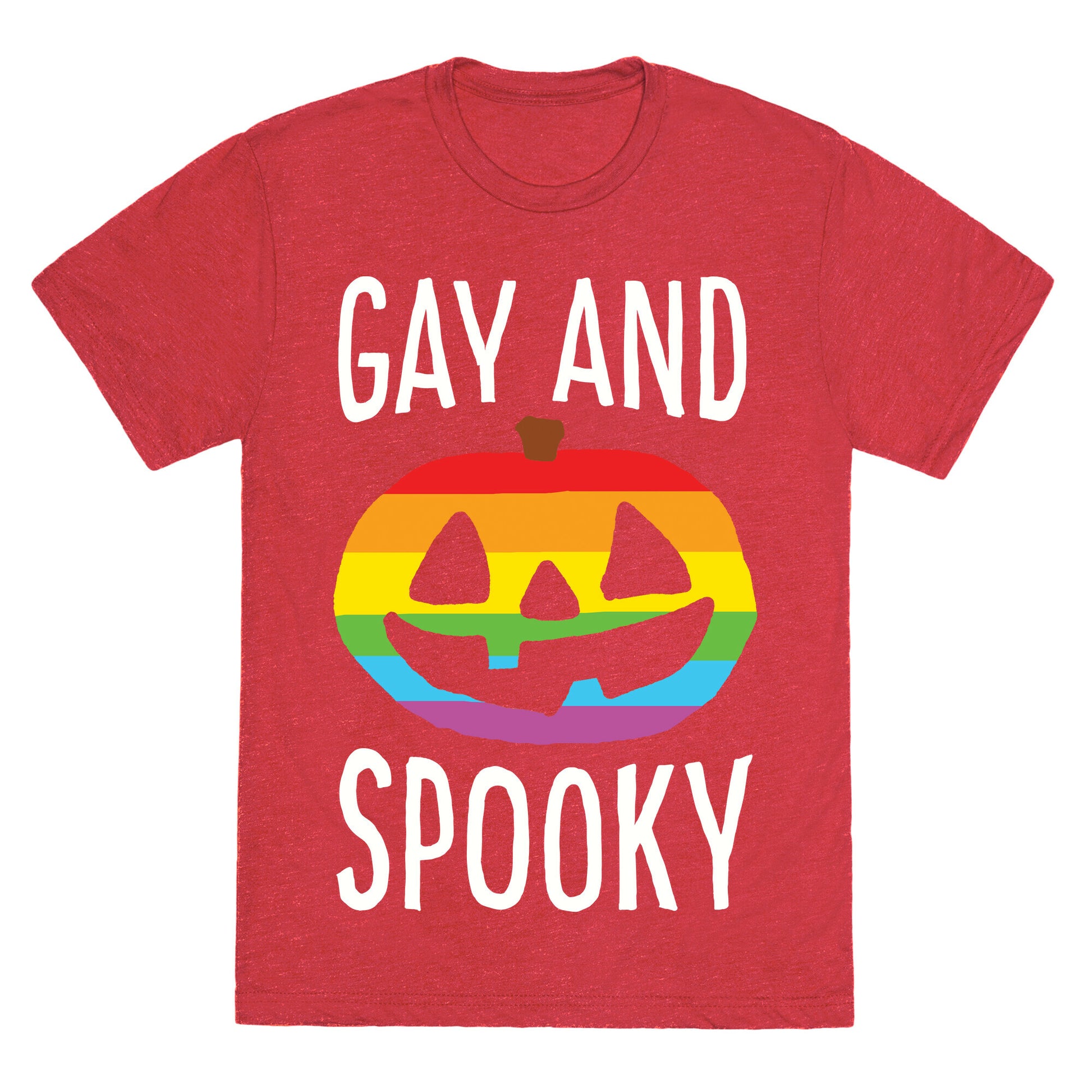 Gay And Spooky Unisex Triblend Tee