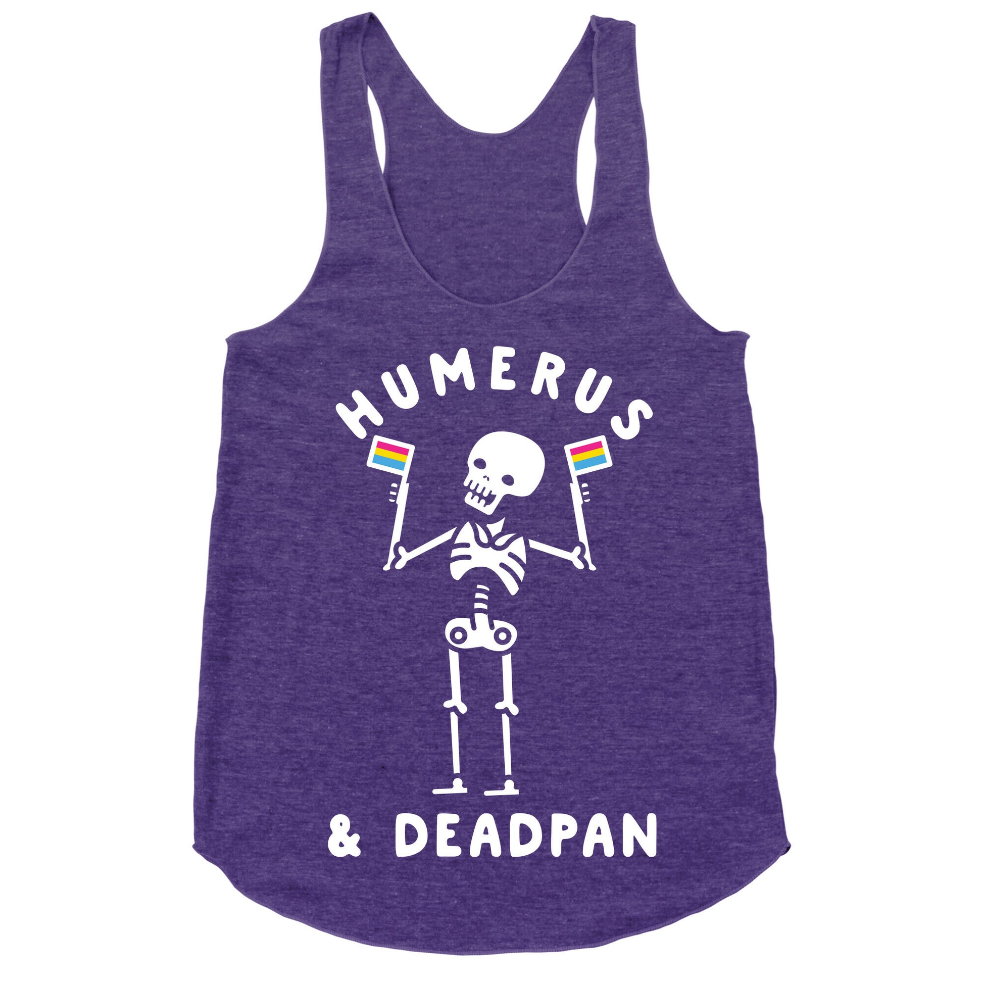 Humerus and Deadpan Racerback Tank